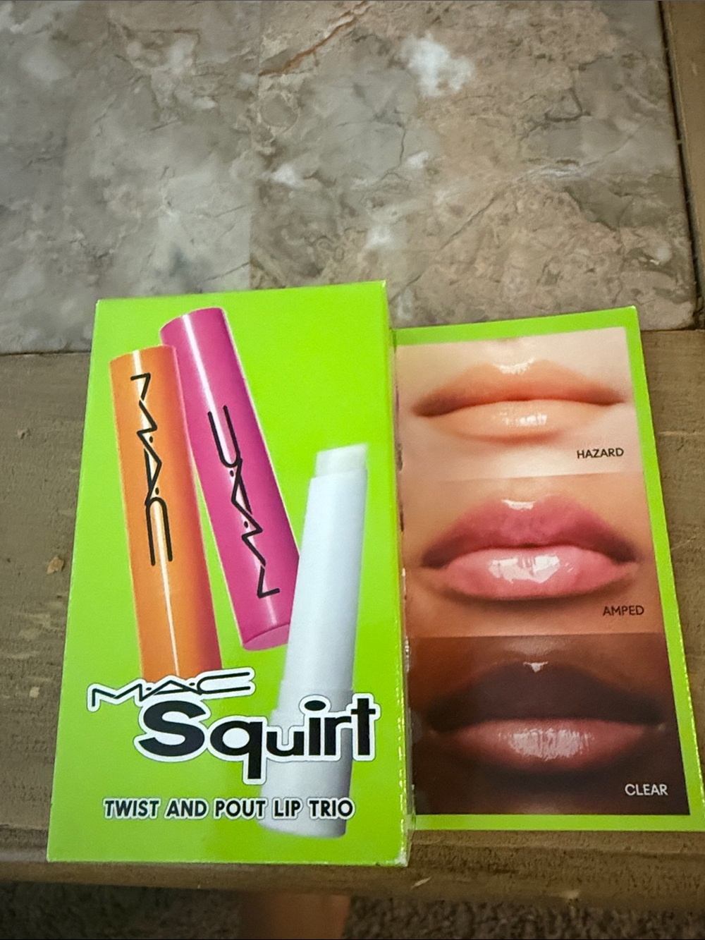 MAC Cosmetics Squirt Twist and Pout Lip Trio — Pink, Orange, White